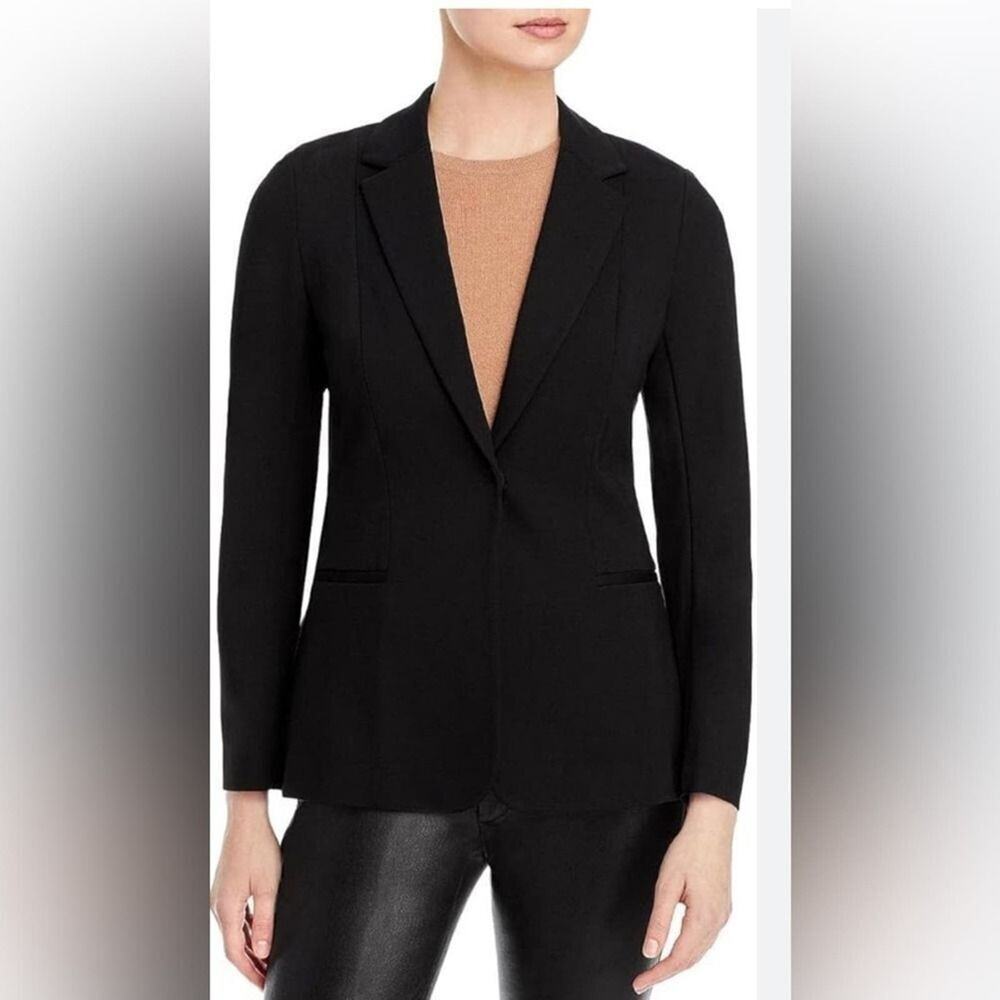 KOBI HALPERIN KAYLEE BLACK LACE  & EMBROIDERY BACK‎ BLAZER SIZE XS